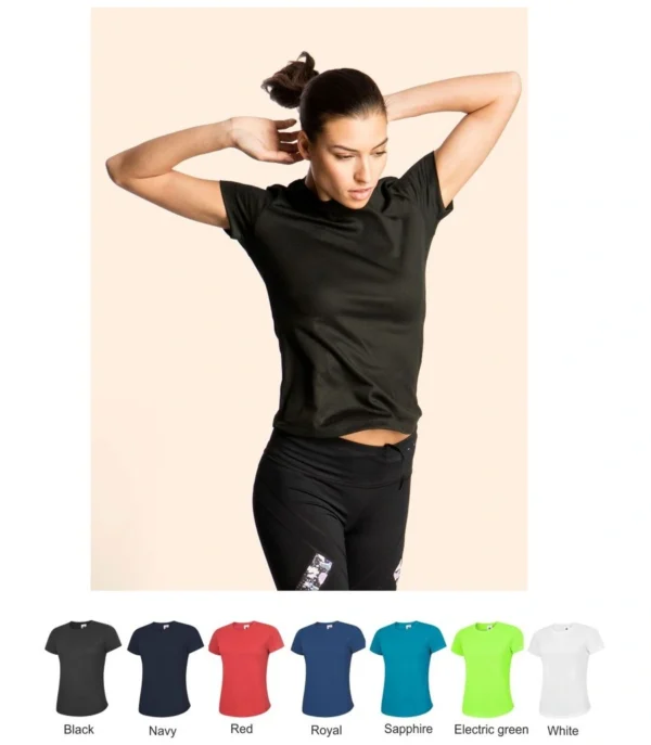 Uneek UC316 Ladies Ultra Cool Tee Shirt